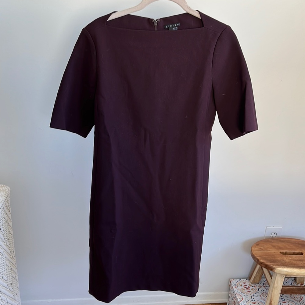 Theory classic boatneck dress